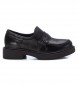 Carmela Leren loafers 161190 zwart
