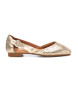 Carmela Leder Ballerinas 161584 gold