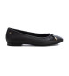 Carmela Ballerines en cuir 161791 noir