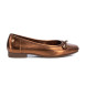 Carmela Ballerines en cuir 161791 bronze