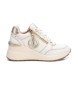 Carmela Baskets en cuir 161844 Beige