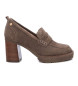 Carmela Leather Moccasins 161857 taupe