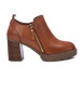 Carmela Bottines en cuir 161861 marron