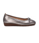 Carmela Ballerines en cuir 161985 argent