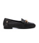 Carmela Leder-Slipper 162138 schwarz