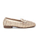 Carmela Leren mocassins 162410 goud