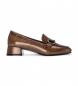 Carmela Ldermockasiner 162539 brun