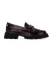 Carmela Leather Shoes 162698 burgundy