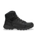 Caterpillar Stivali Threshold Hiker in pelle nera