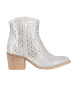 Chika10 Ankle boots Lily 28 silver -Heel height 7cm