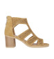 Chika10 Sandals Rosalinda 03 brown -Height heel 7cm