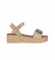 Chika10 Athenea 16 beige sandaler -Platformhjde 5,5cm