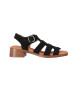 Chika10 Binka 02 Sandaler i læder sort