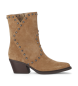 Chika10 Bottines en cuir Nereida 04 taupe