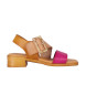 Chika10 Polea 01 Sandaler i læder flerfarvet
