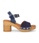 Chika10 San Marino 11 sandaler i marinblått läder
