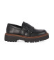 Chika10 Solera 05 Scarpe in pelle nera