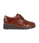 Chika10 Leather shoes Re Cipres 01 Brown