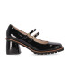 Chika10 Leather shoes Re Fresno 03 Black