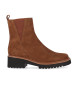 Chika10 Bottines en cuir Re Walnut 04 Brown