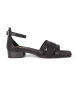 Chika10 Leren sandalen St Fiore 5344 zwart