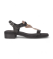 Chika10 Leren sandalen St Fiore 5345 zwart