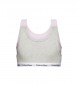 Calvin Klein Förpackning med två grå, rosa överdelar