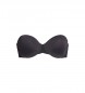 Calvin Klein Soutien-gorge sans bretelles doubl noir
