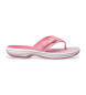 Clarks Brinkley Sea pink flip-flops