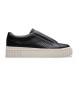 Clarks Zapatillas de piel Mayhill Walk negro