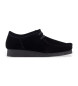 Clarks Skórzane loafersy Wallabeeevo czarne