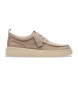 Clarks Chaussures de bateau Polden Moc taupe