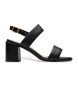 Clarks Ezoria Sling Ledersandalen schwarz