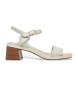 Clarks Jaylan Ray Ledersandalen weiß