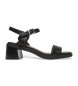 Clarks Jaylan Ray Ledersandalen schwarz