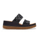 Clarks Kassanda Mule leather sandals black