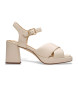 Clarks Ledersandalen Ritzy75 Rae beige