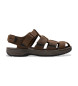 Clarks Saltway Cove Rjave usnjene sandale