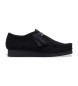 Clarks WallabeeEVO leather shoes black