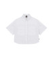 Colmar White crop shirt