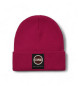 Colmar Maroon beanie with turn-up