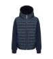 Colmar Giacca con maniche in peluche blu