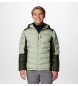 Columbia Labyrinth Loop hooded down jacket green