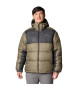 Columbia Pike Lake II Hooded Quilted Jacket green