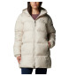 Columbia Puffect II medium length beige coat