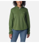 Columbia Fransk fleece-sweatshirt Trek grøn
