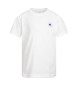 Converse Camiseta de manga corta Printed blanco