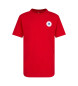 Converse T-shirt d'imprimante rouge