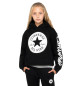 Converse Gekrztes Sweatshirt schwarz