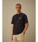 C.P. Company T-shirt 30/1 Jersey Kurzarm Logo Navy